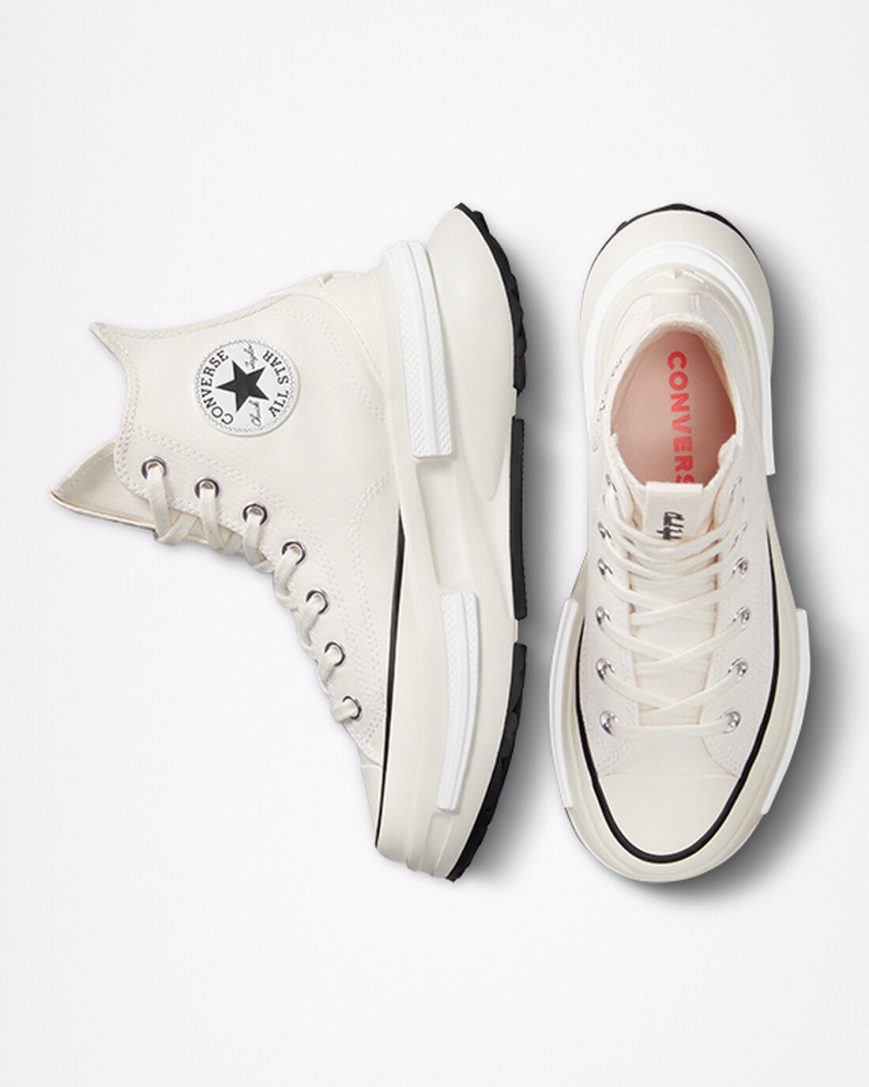 Tenisi Inalti Dama Converse Run Star Legacy CX Bej Negrii Albi | RO LKSV0106